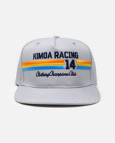 Racing 14 Cream Flat Cap
